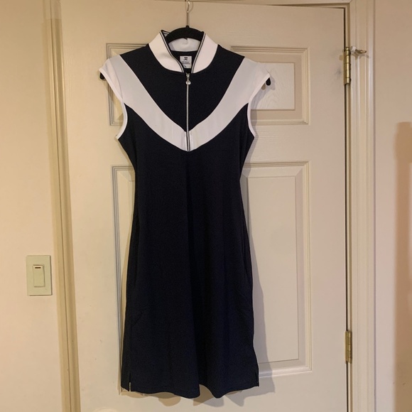 Daily Sports Dresses & Skirts - NWOT Daily Sports Navy Blue/White Golf Dress sz S
